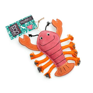 Larry the lobster dog toy