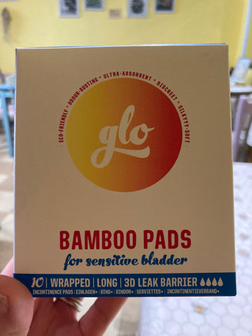 Flo flo bamboo pads for sensitive bladder 10 pack