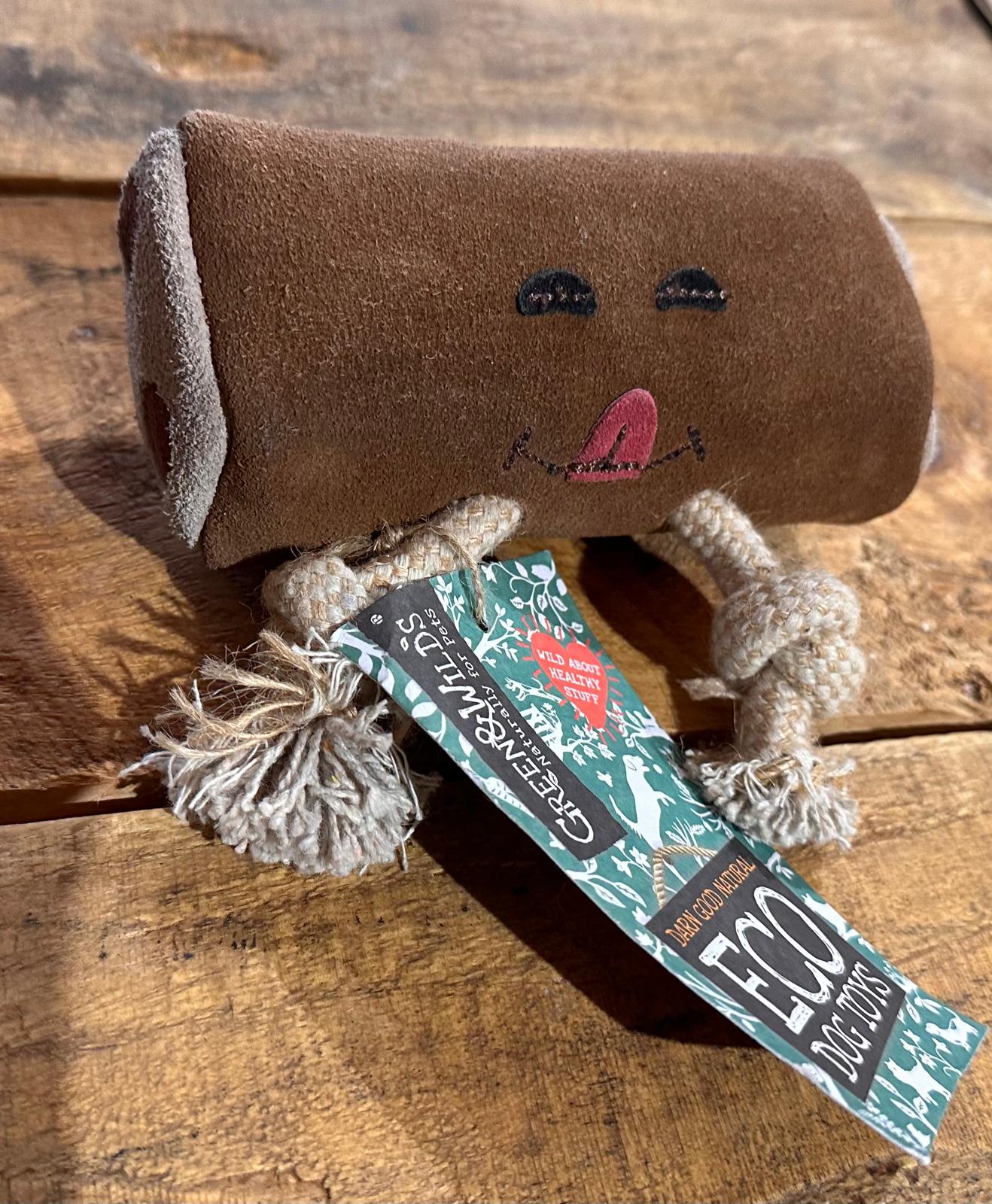 Pam au chocolat eco dog toy