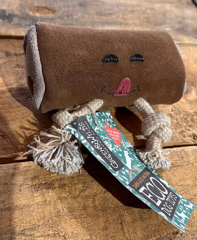 Pam au chocolat eco dog toy