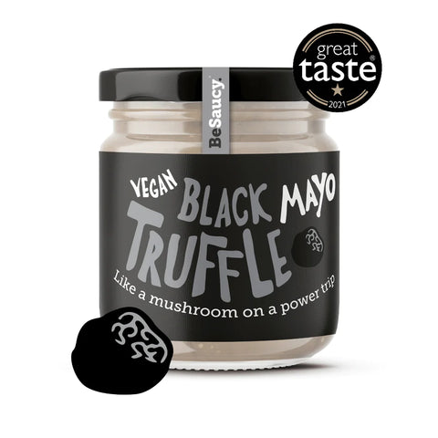 Be saucy vegan black truffle mayo