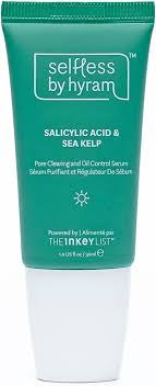 Selfless by Hyram salicylic acid and sea kelp serum