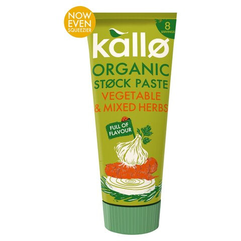 Kallo organic stock paste vegetable and mixed herbs