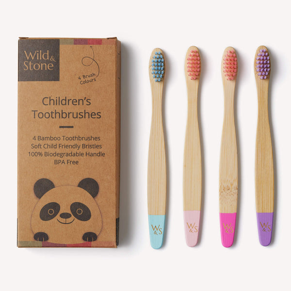 Pack of 4 Children’s toothbrushes
