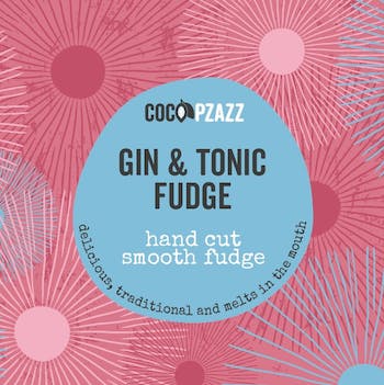 Coco pzazz Gin and tonic fudge