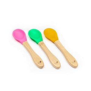 Bamboo weaning spoons
