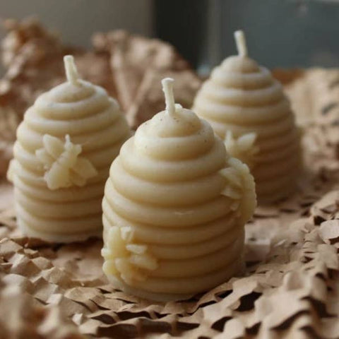 Beeswax Candle - Skep
