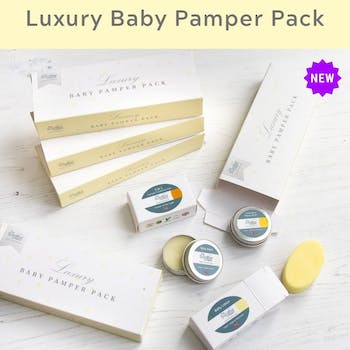 Luxury baby pamper pack (travel size)