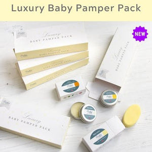 Luxury baby pamper pack (travel size)
