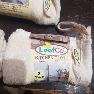 Loofco kitchen cloth 2x pack