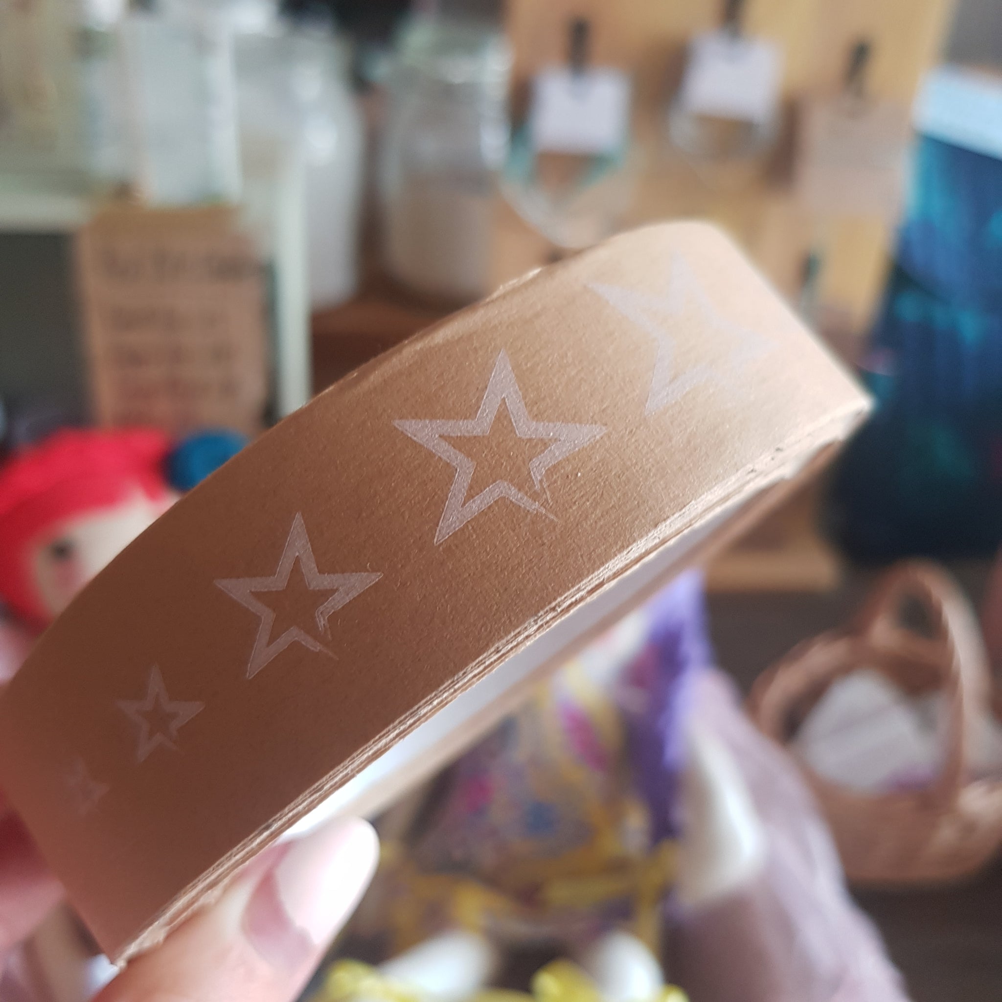 Brown star tape