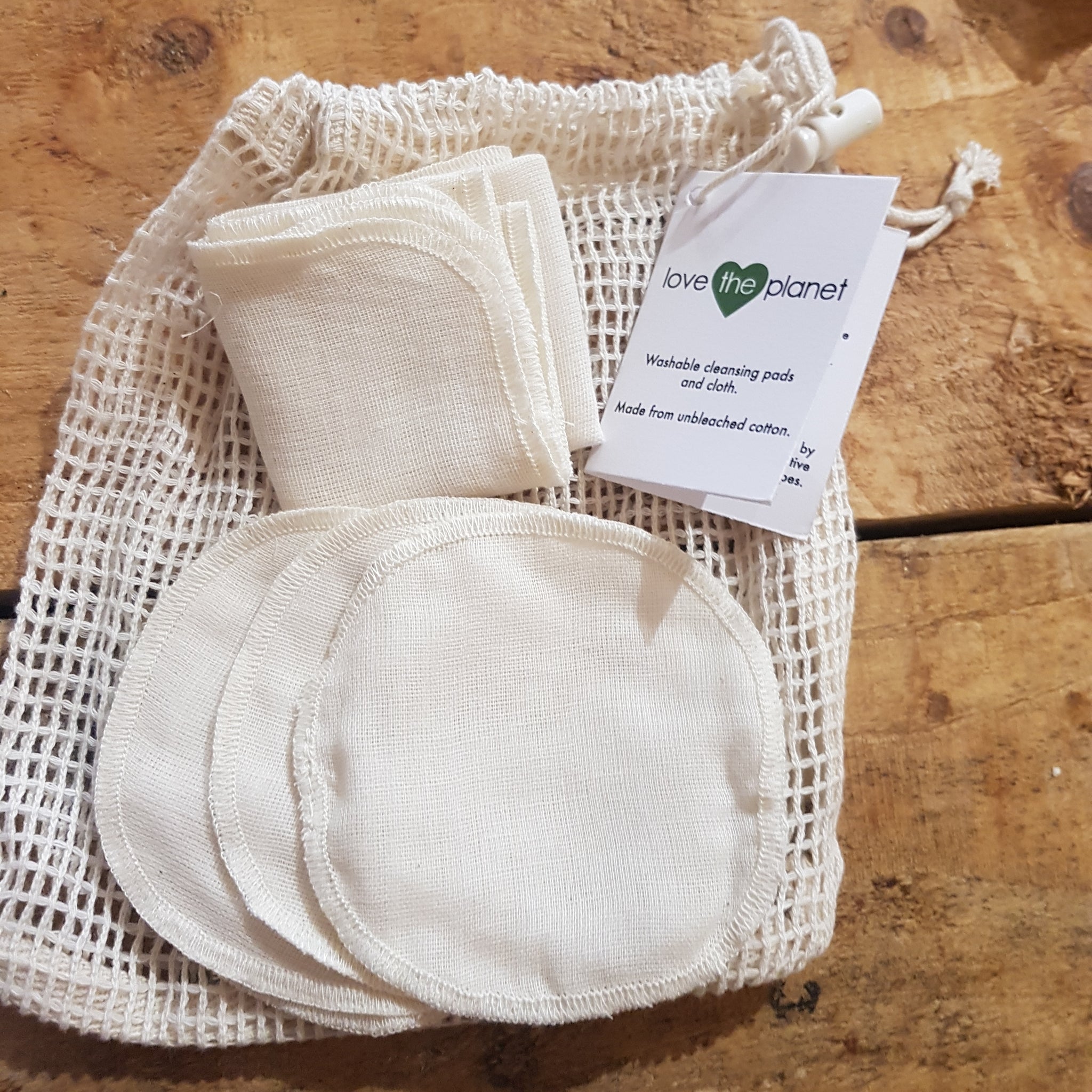 Love the planet cleansing pads and cloth