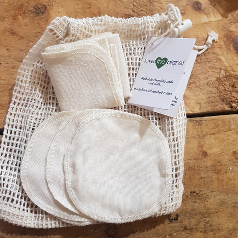 Love the planet cleansing pads and cloth