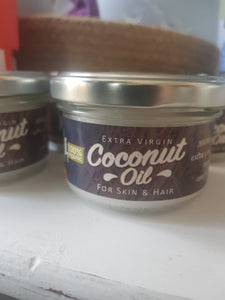 Coconut oil for skin and hair