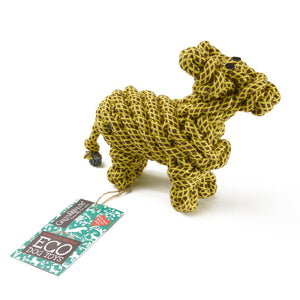 Lionel the llama eco dog toy