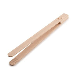 Eco living wooden tongs