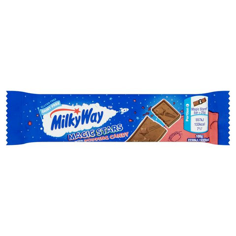 Milky Way Dairy Free Magic Stars with Popping Candy 25g