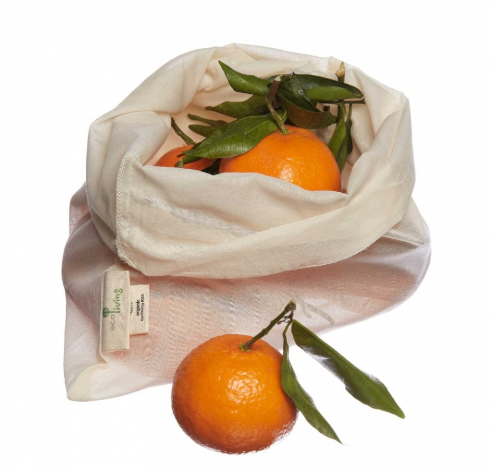 Organic fruit and veg lightweight bag.