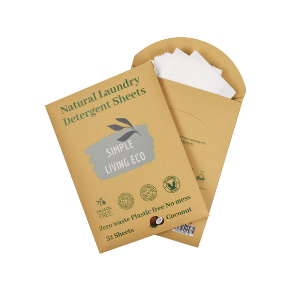 Simple living laundry sheets-32 pack spring fresh scent.