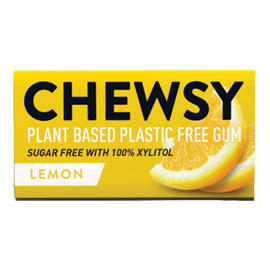 Lemon chewsy plastic free gum