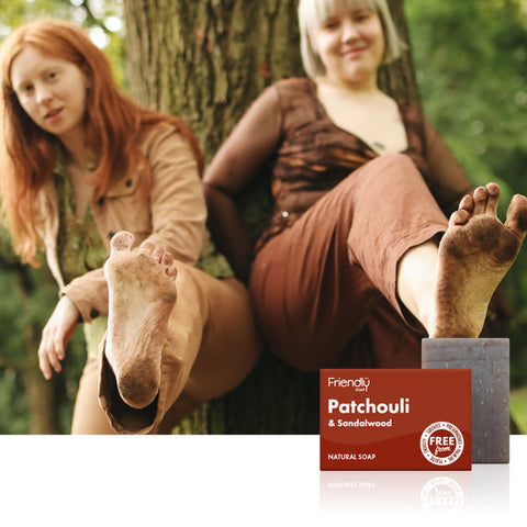 Friendly soap patchouli soap bar