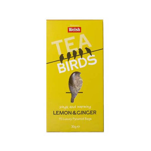 Welsh Brew Tea Birds, lemon and ginger