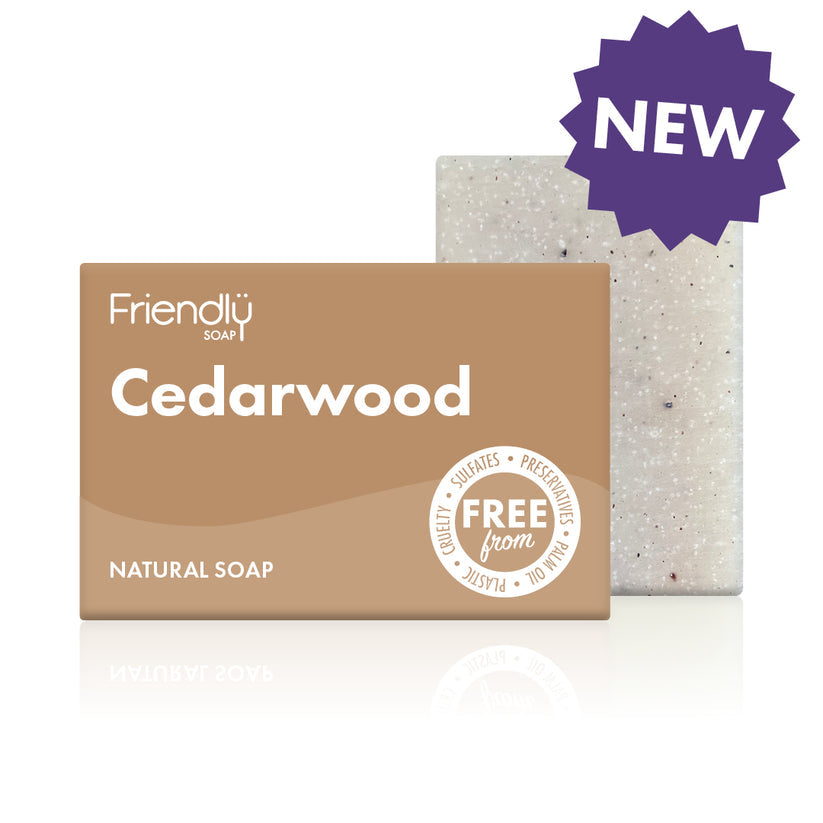 Friendly soap- Cedarwood and nutmeg