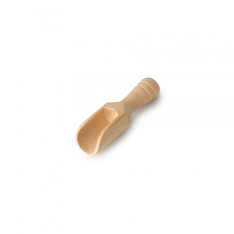 Mini wooden scoop