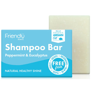 Friendly soap peppermint and eucalyptus soap bar