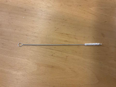 Reusable straw cleaning brush