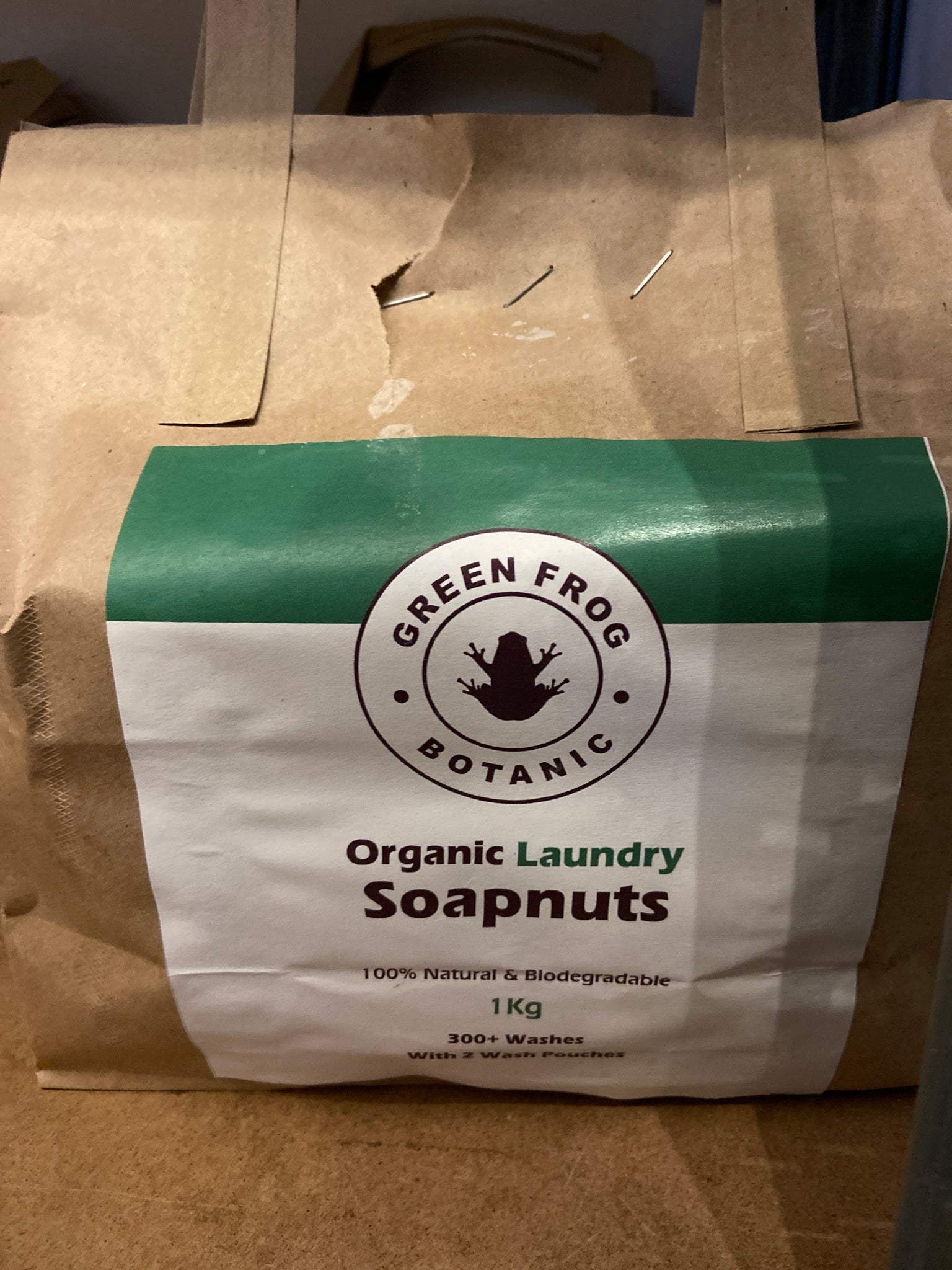 Soap Nuts - Green Frog