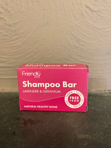 Friendly Soap Company - Lavender & Geranium Shampoo Bar