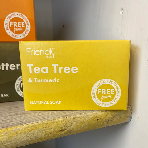 Friendly Soap - Tea Tree & Turmeric