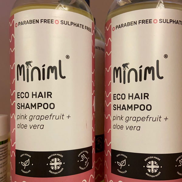Miniml Pink & Aloe Vera Grapefruit Shampoo