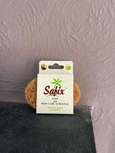 Safix 100% Coconut Hair - Body Scrub Pad